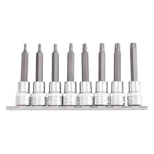 TORX® BIT SET 8 PIECE ON CLIP RAIL 1