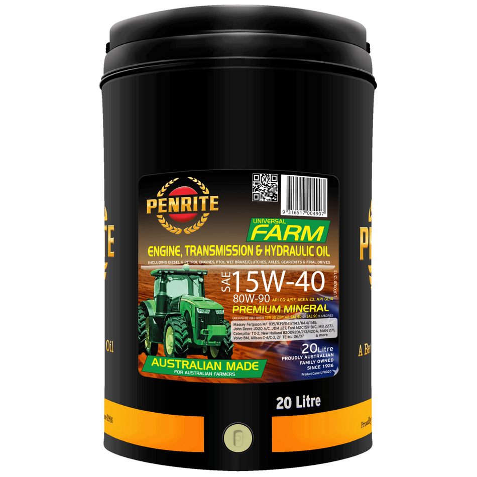 Penrite Universal Farm Oil 15W-40 (Stou) 20L