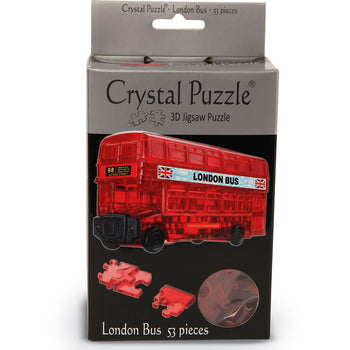 3D London Bus Crystal Puzzle