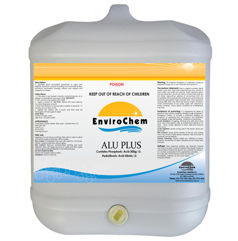 Envirochem Aluminium & Stainless Cleaner (Alu Plus) 20L