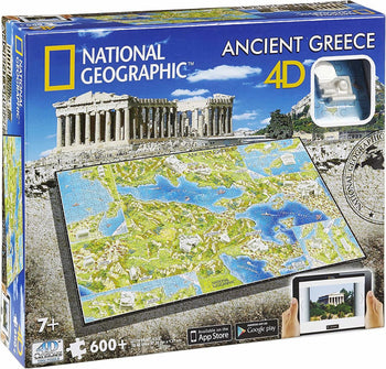 4D Ancient Greece (Nat Geo) 600 Pieces