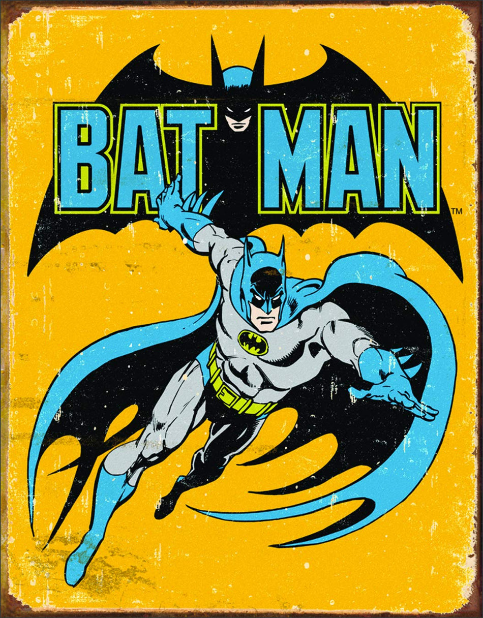 Tin Sign - Batman Retro