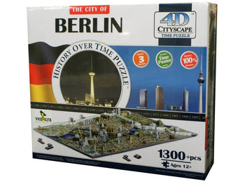 4D Cityscape: Berlin 1300 Pieces