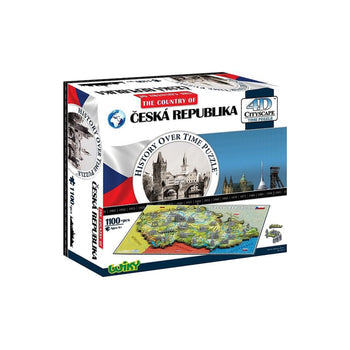 4D Cityscape: Czech Republic 1100 Pieces