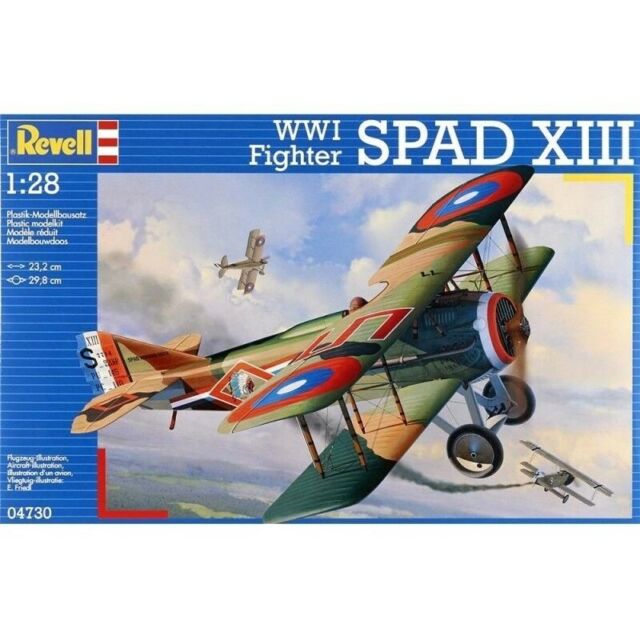 Revell 1/28 WWI Fighter SPAD XIII Plastic Model Kit