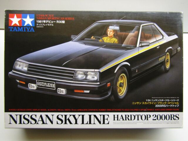 Tamiya 1/24 Nissan Skyline Hardtop 2000RS Black Special Plastic Model Kit