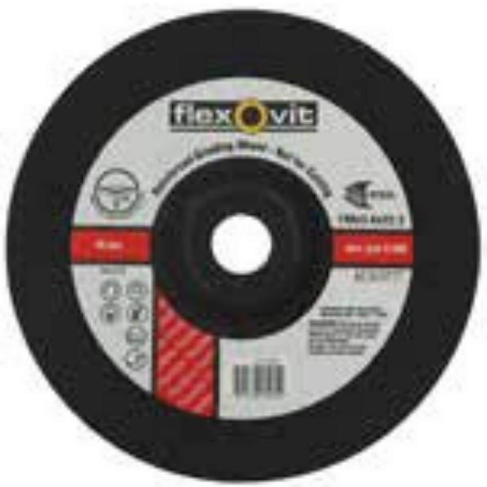 Flexovit - Ac Series Reinforced Grinding Disc 80 m/s 178 x 3 x 22.23