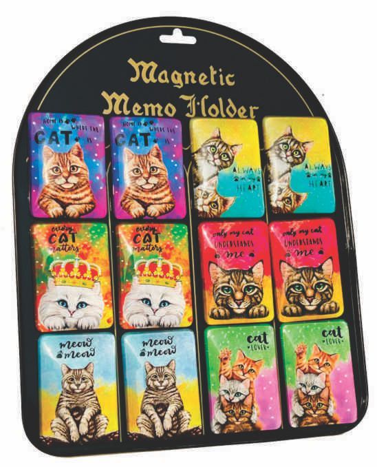 Beautiful Rectangle Magnets, Various Cats Images