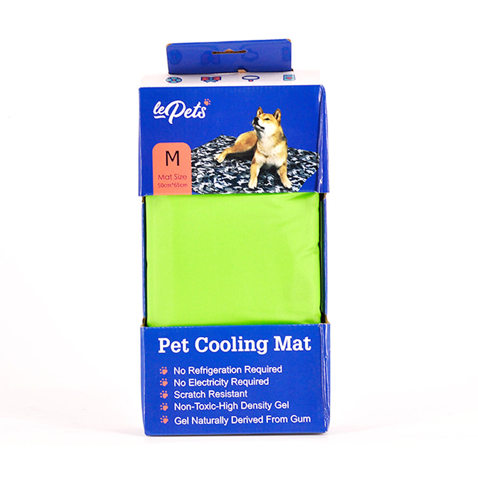 Lepets Pet Cooling Mats Green (3 sizes available)