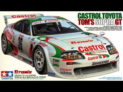 Tamiya 24163 Castrol Supra GT 1/24 Scale Plastic Model Kit