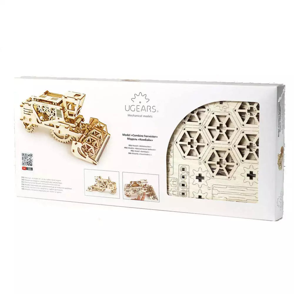 UGEARS Harvester 154PCS - details