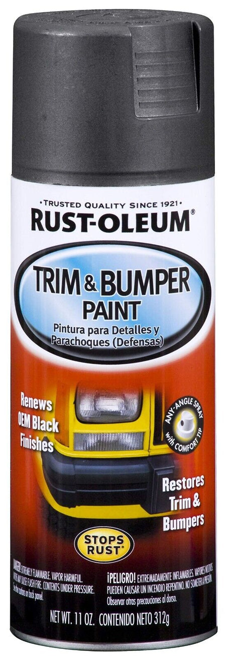 Rust-Oleum Automotive Trim & Bumper Paint Matte Black 312G