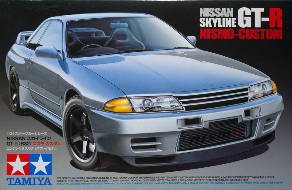 Tamiya 24341 GT-R R32 Nissan Custom 1/24 Scale Plastic Model Kit