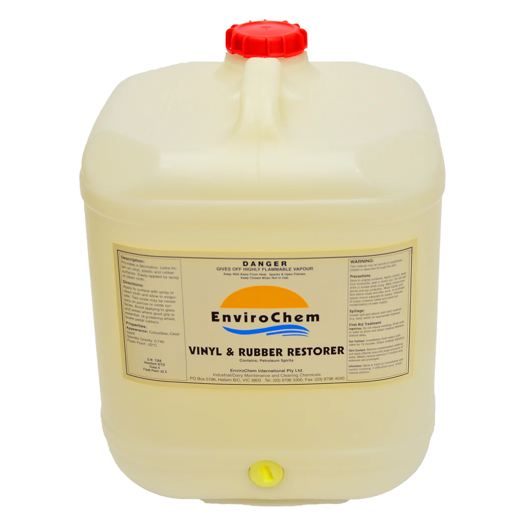 Envirochem Rejuvenater "Vinyl and Rubber" Restorer 20L