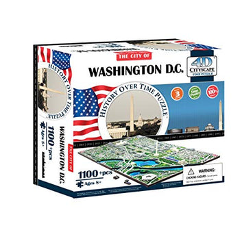 4D Cityscape: Washington D.C 1100 Pieces